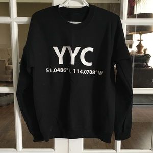 YYC sweater- unisex